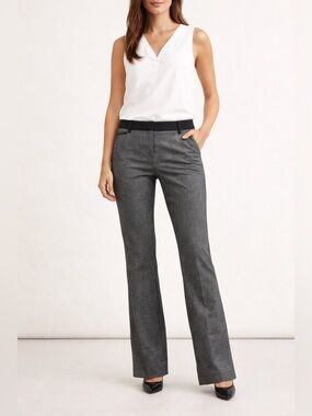 Express Columnist Grey Dress Pants Size 8 Y2K Style Women’s